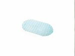 Tapis de bain massant et antidérapant; Bonne qualité, très confortable et pratique, couleur bleue