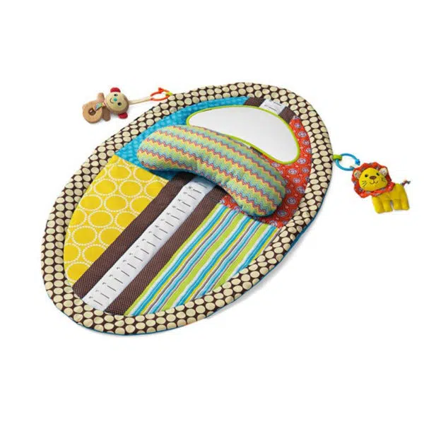 Tapis d'éveil bébé multicolore avec jouet pendants