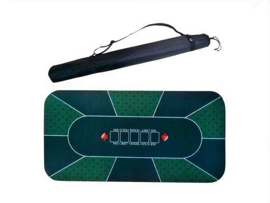 Tapis de poker professionnel et son étuis de transport