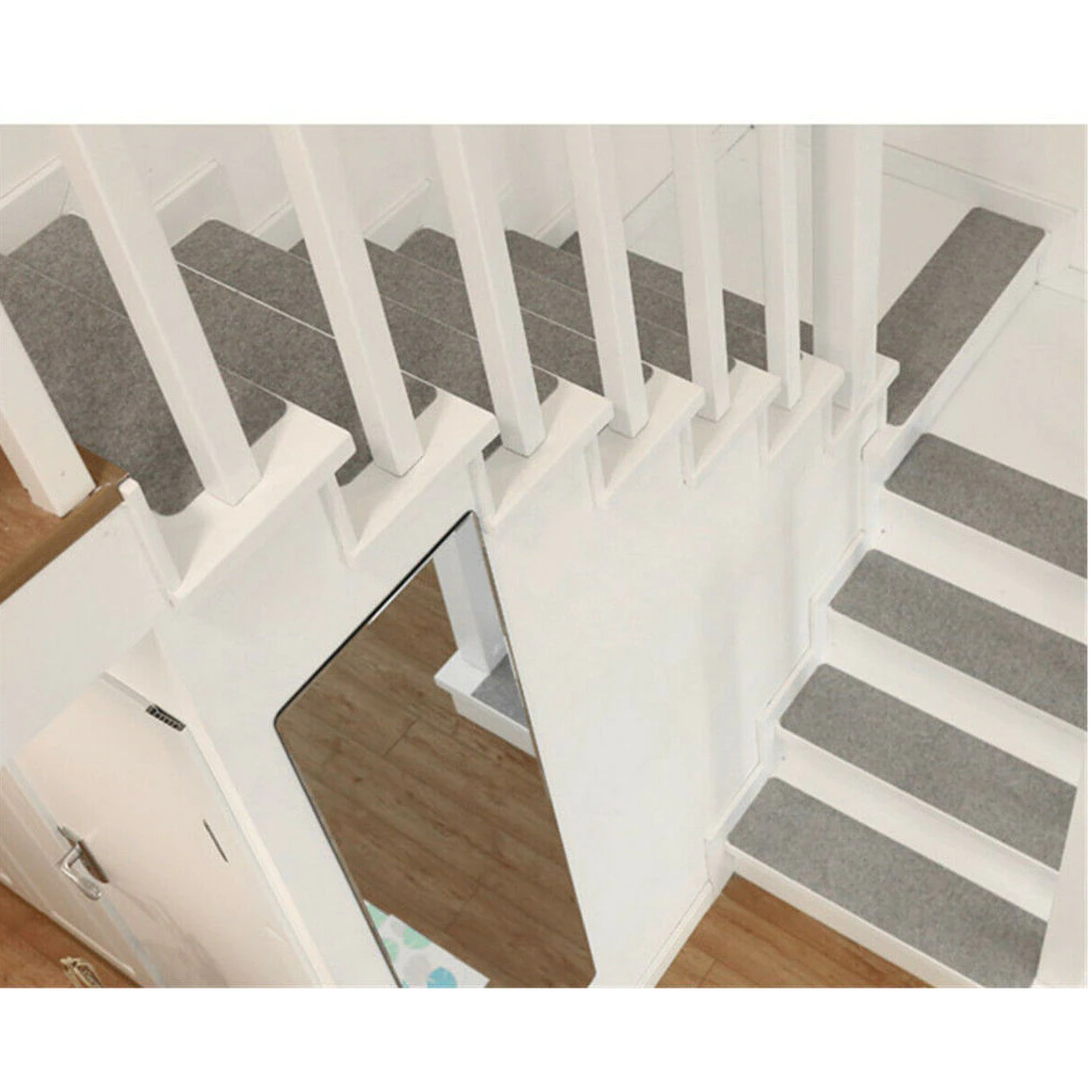 Tapis de sol auto-adhésif pour escalier, 14 pièces, antidérapant • Tapis  Modernes