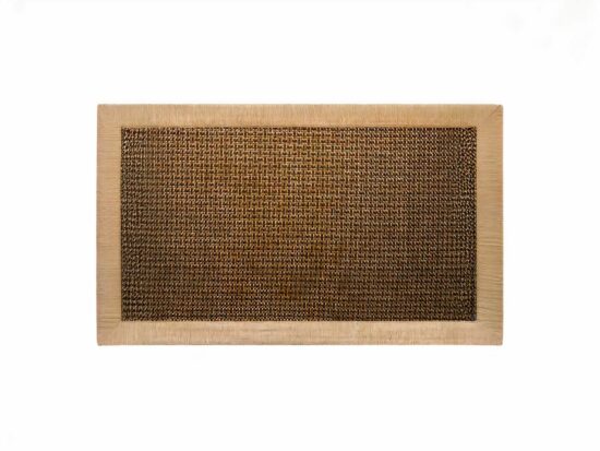 Tapis de sol de cuisine au style classique intemporel. Bonne qualité, très tendance, couleur marron