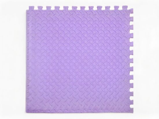 Tapis puzzle carré violet
